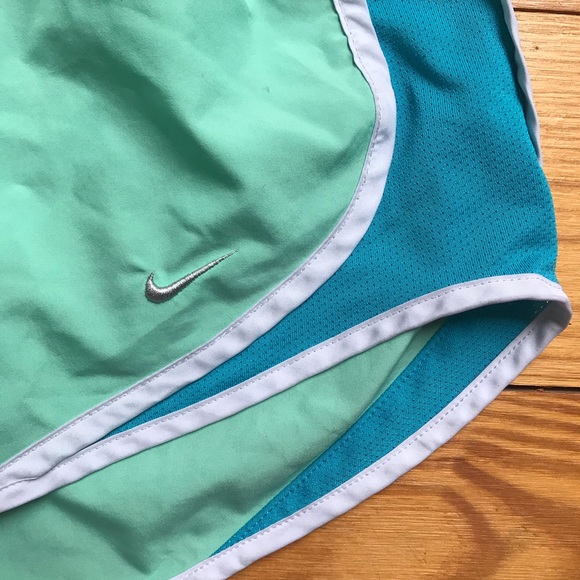 Nike Teal Mint Running Shorts, GUC, S - Picture 2 of 11